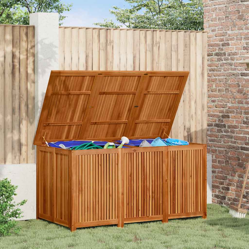 Tuinbox 150X80X75 Cm Massief Acaciahout Blauw